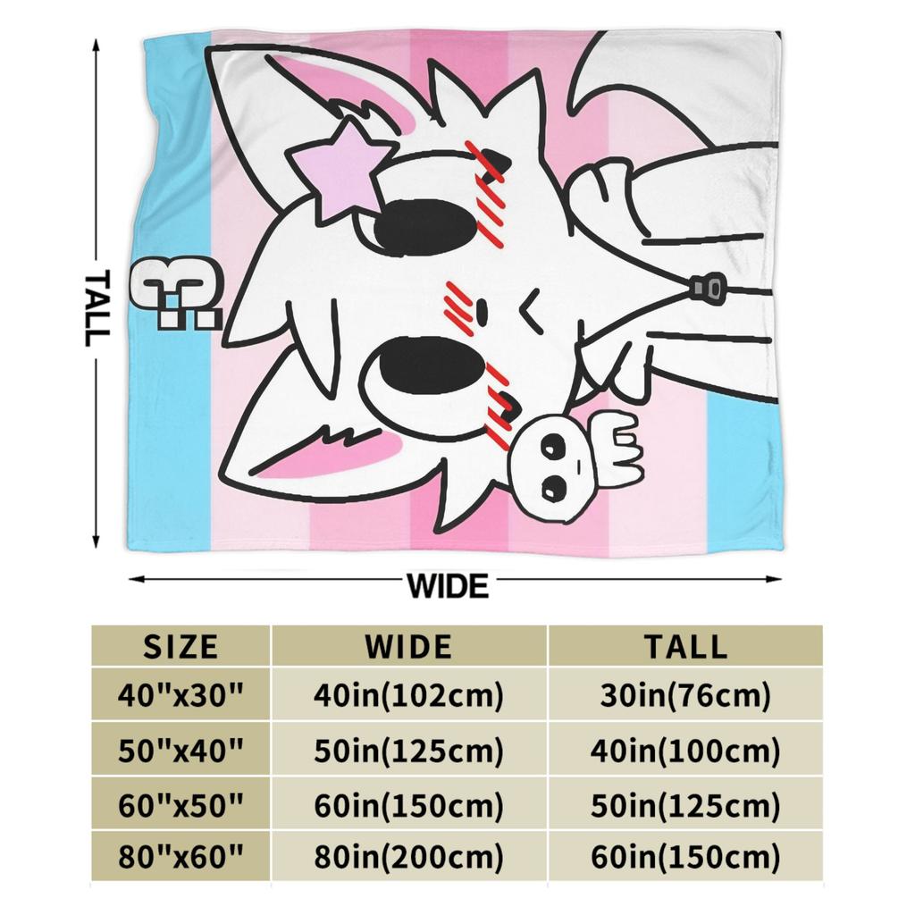 Boykisser Knitted Blankets Velvet Cat Super Warm Throw Blankets for Home Couch Bed Rug