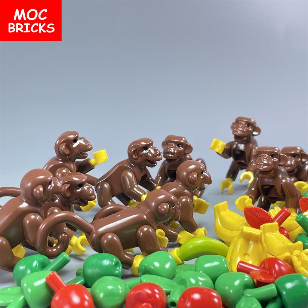 Non-Toxic Moc Bricks Animal Monkey King Legend Journey To The West Action Figure Educational Building Blocks Toys Kids Gifts