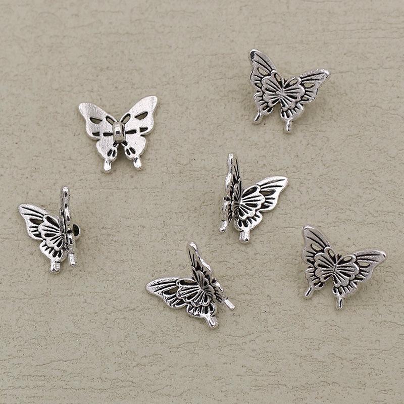 Náušnice Prsten Náhrdelník s korálky motýlů Slitina Korálky DIY Šperky