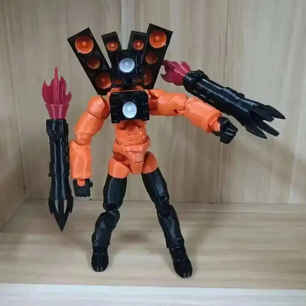 Dummy 13 Skibidi Toilet Figurines Skibidi Toilet Figurine articulée Jouet Art Skibidi Toilet Figurine Homme Télé Speakerman Boîte Aveugle