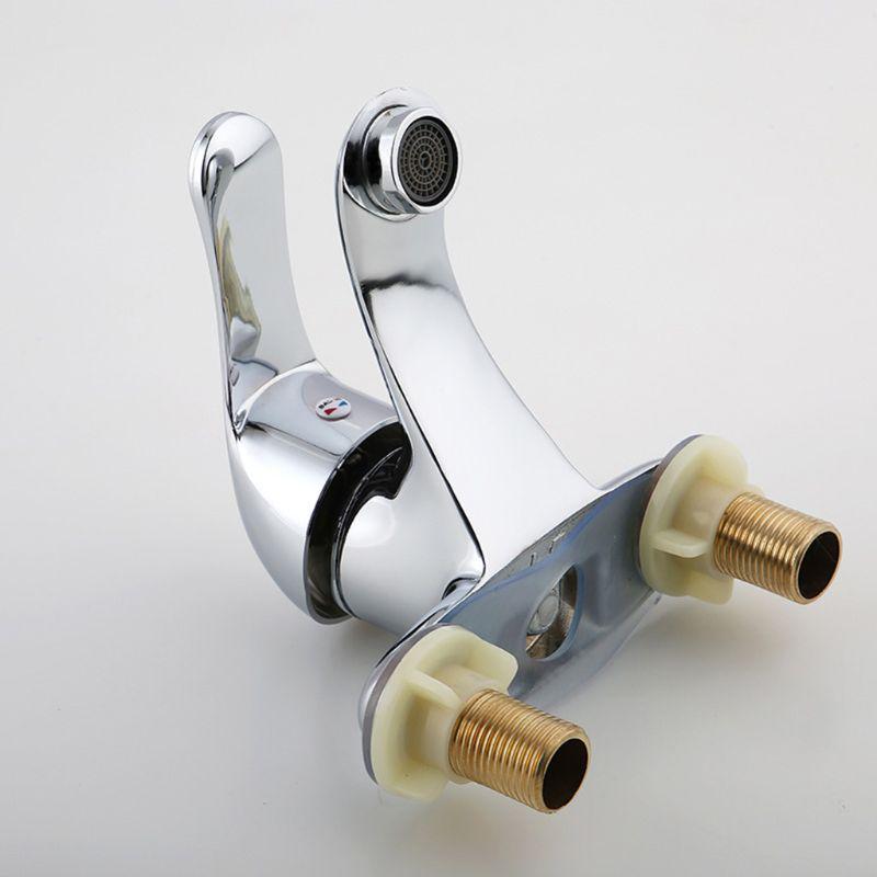 Countertop Sink Faucet Cold/Hot Mixer Basin Tap Single Handle Basin Faucets Zinc Alloy Kitchen Bathroom Hardware