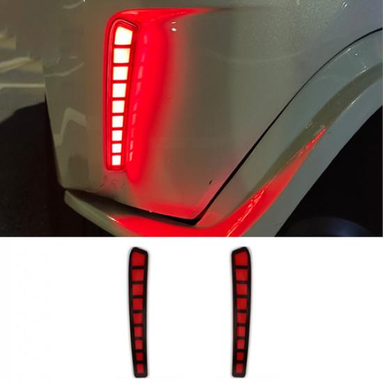 LED Square Rear Bumper lamp brake light 2p For Toyota Corolla -2026