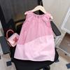 Girls Summer Sweet Polka Dot Spaghetti Strap Dress Casual Colorful Dots Sundress For Little Kids