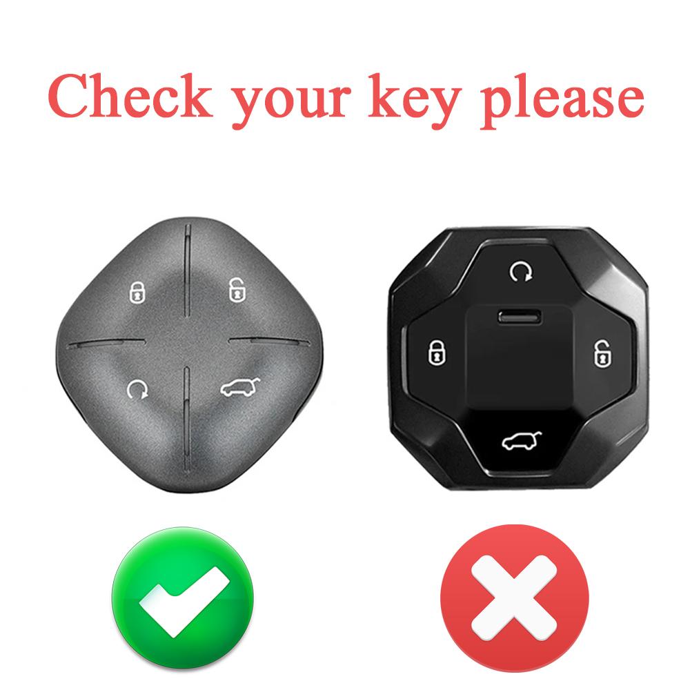 Transparent TPU Car Remote Key Cover Case for Chery Jetour Dashing X-1 Plus DTC IDM 2022 2023 Keyless Shell Fob Bag Accessories