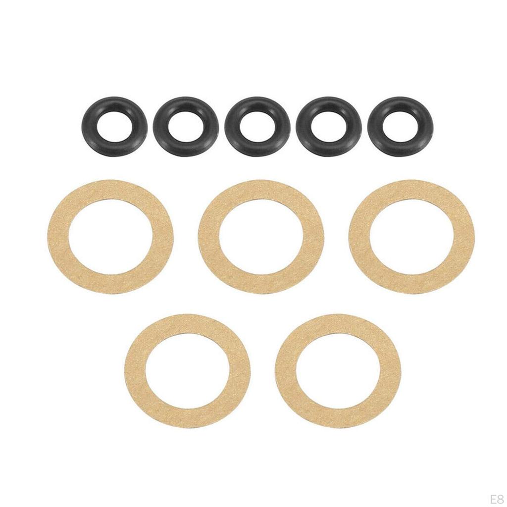 Engine Valve Cover Washer Bolt Set Aluminium Spare Parts Assembly Easy Installation Car Accessories