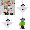 Durable Halloween Ghost Witch Toy Hanging Decor For Garden