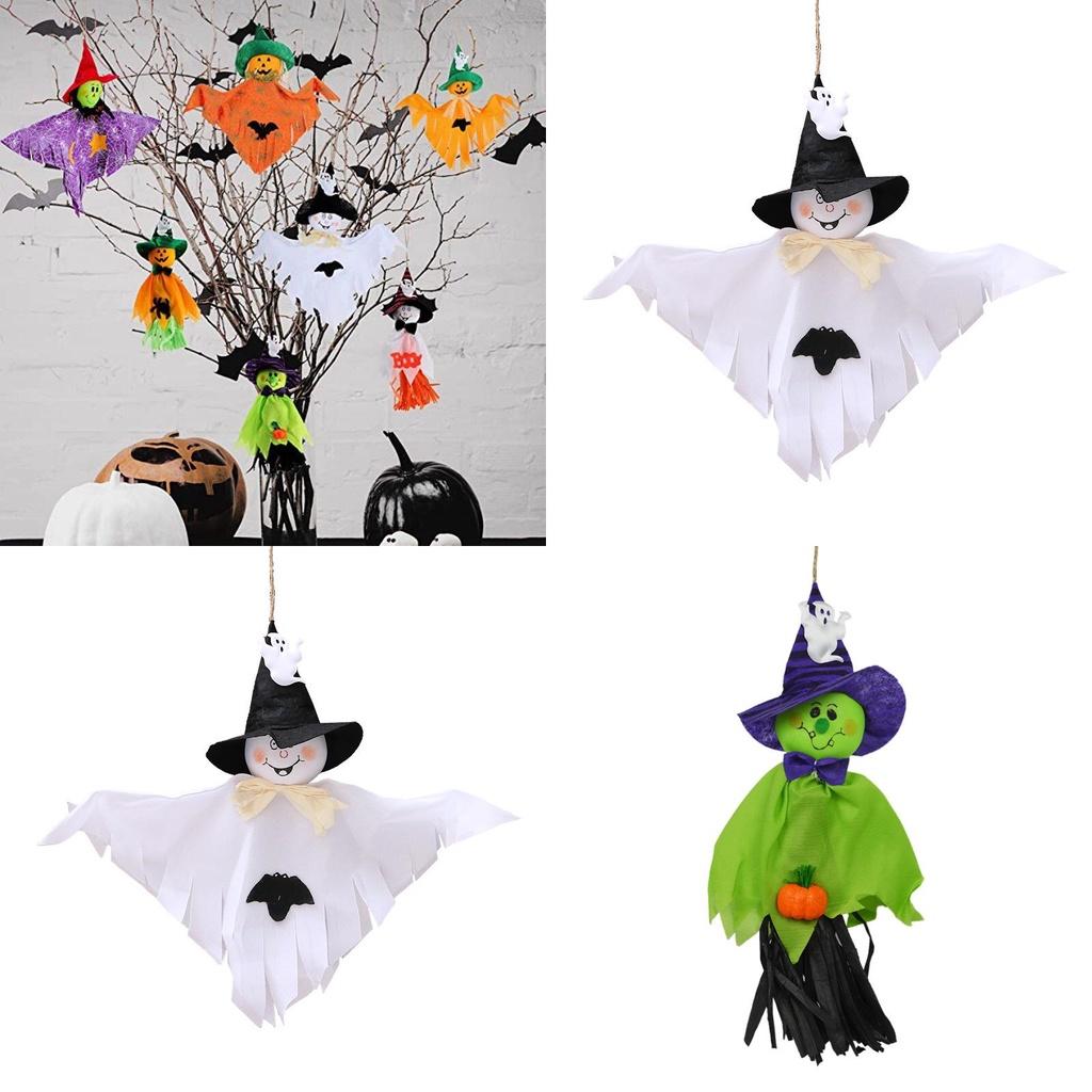 Durable Halloween Ghost Witch Toy Hanging Decor For Garden