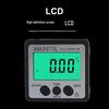 IP54 Digital Inclinometer: 4x90° Angle Finder with Backlight & Strong Magnetic Base