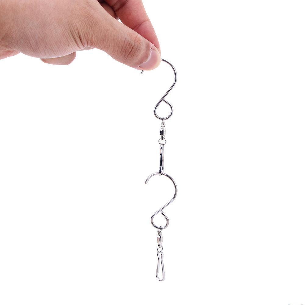 Decoration Wind Chimes Rotating Bearing Rust-Proof Hanger Swivel Hooks Bearing Hook Party Supply