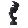 Human Profile Figurine Modern Abstract Face Sculpture Minimalist and Hand