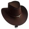 Neuer Wildleder Western Cowboyhut Tibetischer Stil Filz Rollkrempe Cowgirl Kappe Gebogene Krempe Weicher Zylinder Outdoor Reiten