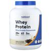 Whey Protein Concentrate, Vanilla, 5 Lb (2,268 G)