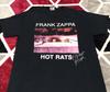 Vtg Frank Zappa Hot Rats Cotone Pesante Nero Taglia Completa Uomo Donna Maglietta AG94