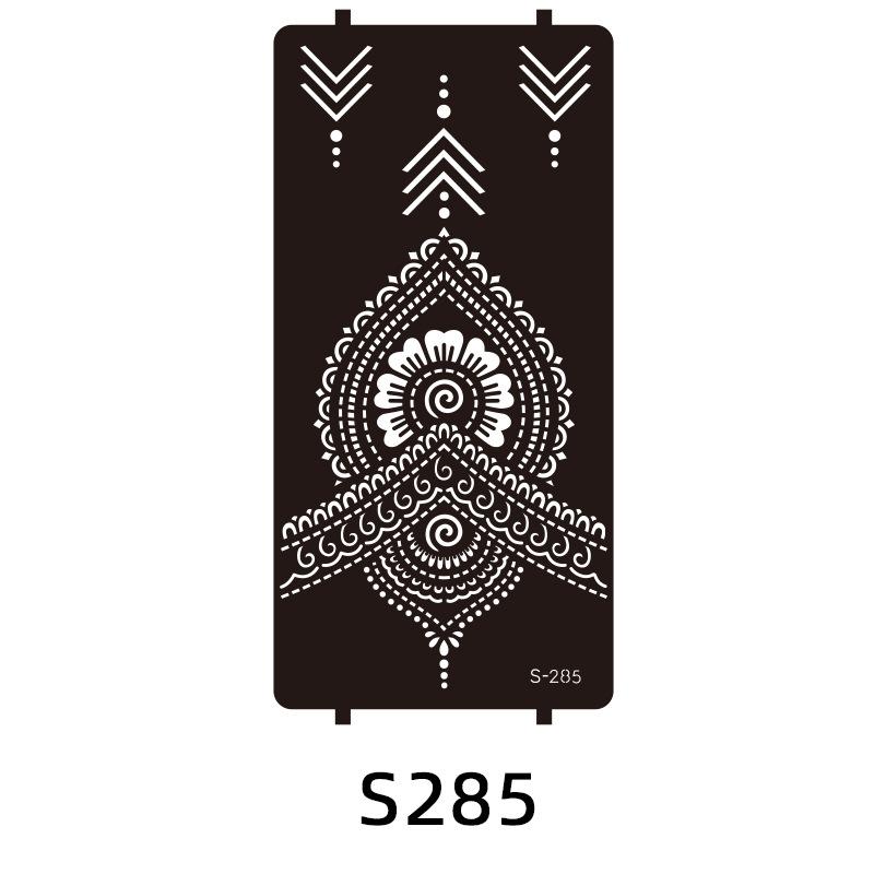 Indian Hannah Tattoo Template Tattoo Hand Drawn Template Juice Tattoo Sticker Painted Hennatattoo