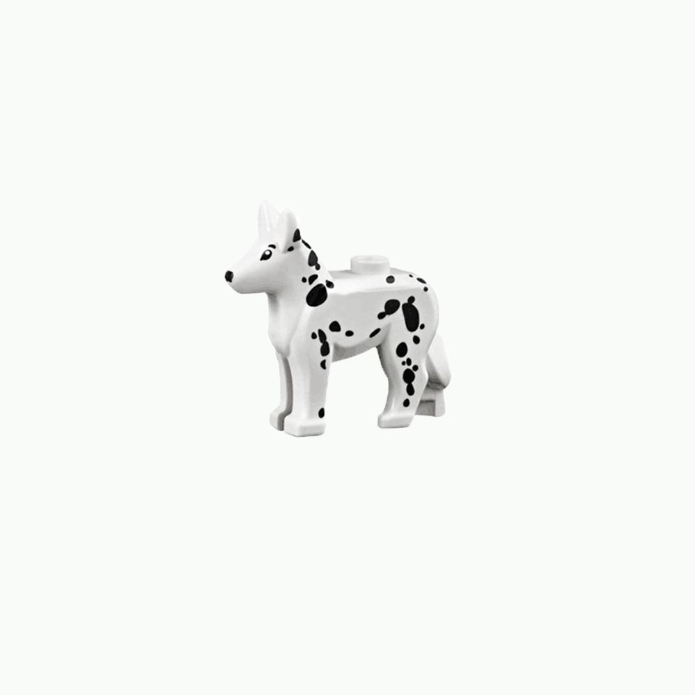 Bricks DIY Dog Wild Zoo Marine Animal Farm Animal Dinosaur World Building Blocks Building Blocks Assemble Cat Shark Penguin