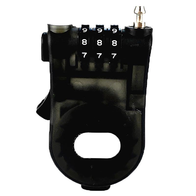 Ultra Small Bike Security Lock 3 Digit Password Padlock Code Wire Safety Luggage