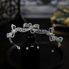 Koreanischer Stil Schlicht Klein Frisch Exquisit Schleife Braut Hochzeitskrone Tiara Krone Tiara Haarschmuck