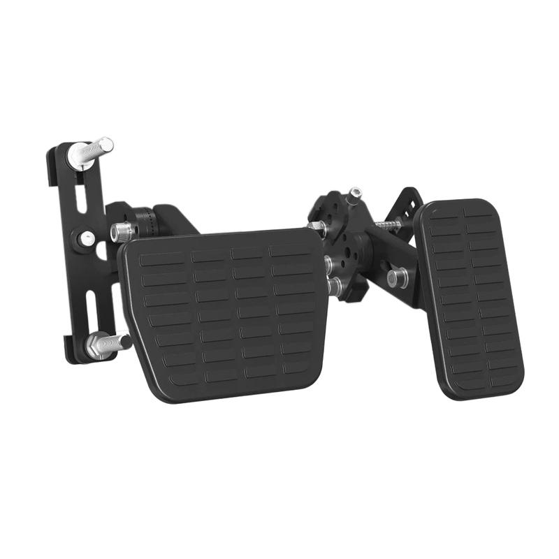 Short Driver Aid Pedal Extenders Daily Driving Adjustable Angle Adjustable Length Metal Construction For Cars For Go-karts