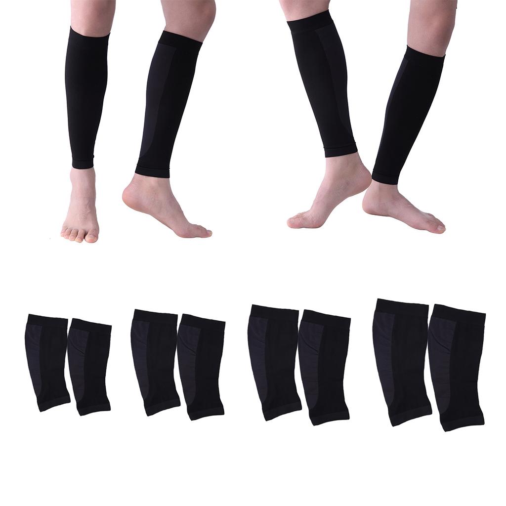 Calf Compression Sleeve Nylon Support for Shin Splint Relief Sports Leg Sleeve for Running Training