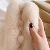 Winter Imitation Fur Cross Ball Scarf Imitation Rex Rabbit Hair Warm Fur Collar