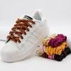 1Pair Shoe Accessories Women Fluffy Fuzzy Laces Sneakers Cute Plush Shoe Laces Casual Flat Shoelaces