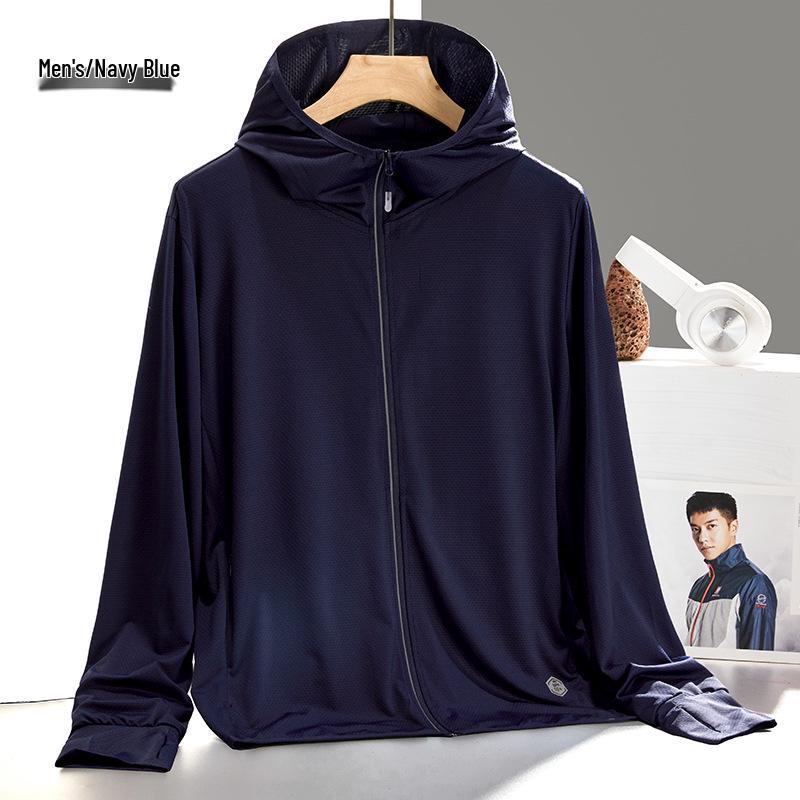 

Одежда с вышивкой на заказ для защиты от солнца - Легкая, дышащая для езды на велосипеде на открытом воздухе, рыбалки - Летняя одежда унисекс L