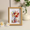 DIY Birthday Gift Kit: Handmade Rose Flower Ornaments & Photo Frame Materials