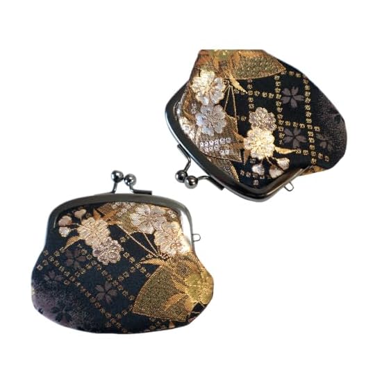 Gamaguchi Japanese Pattern Kinran Nishijin-ori Wallet Coin Purse Accessory Case Pouch Made in Japan 
