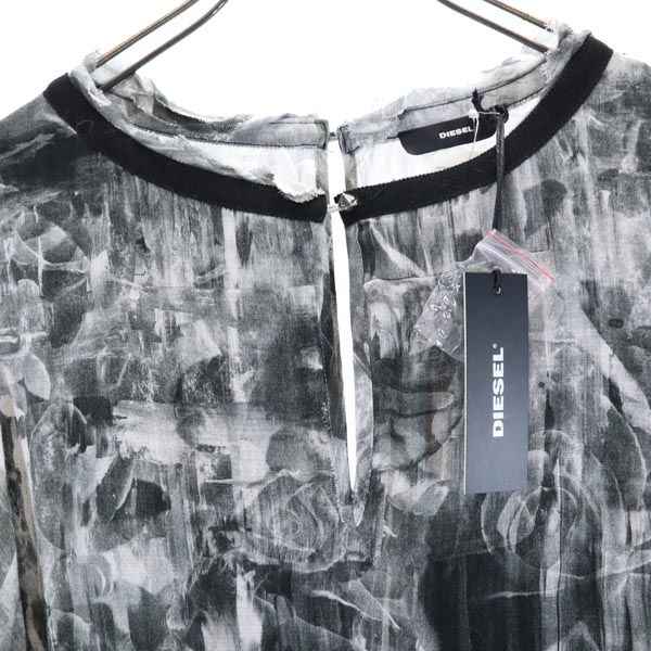 unused DIESEL Overall handle Long sleeve one piece S Black Women Used