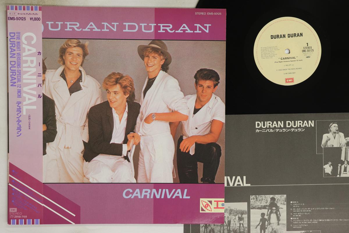 

12inch Record DURAN DURAN - Carnival EMS50125 EMI 1982 Japan Obi Rock Used