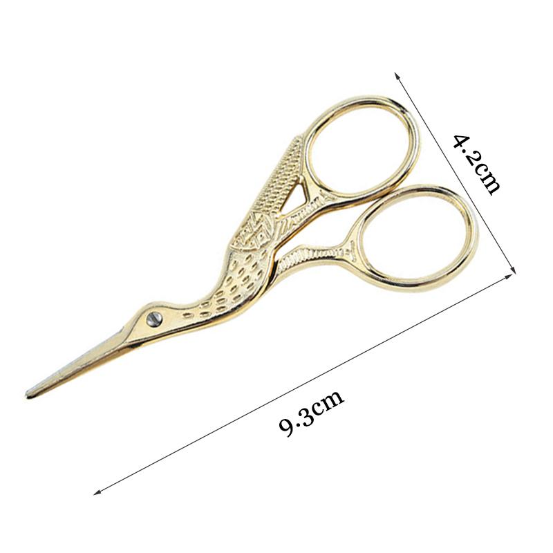 Peacock Stork Vintage Sewing Needlework Color Scissors Tailor Embroidery Scissor Crafts DIY Tailoring Fabric Cloth