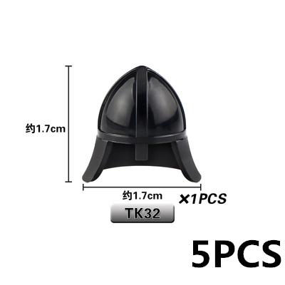 Medieval Military Soldier Weapon MOC Building Blocks Accessories Anime Figures Battle Axes Swords Gun Helmets Vest Toy Gift K018