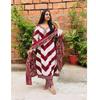 Ensemble Kurta Pantalon Dupatta Brodé Coton Designer Femme Indien Bollywood Haut Tunique Kurti