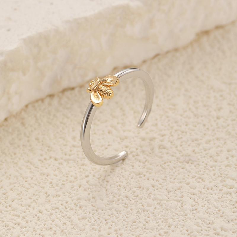 Exquisite Honeybee Flower Bee Rings For Women Engagement Wedding Luxury Fine Jewelry Gift