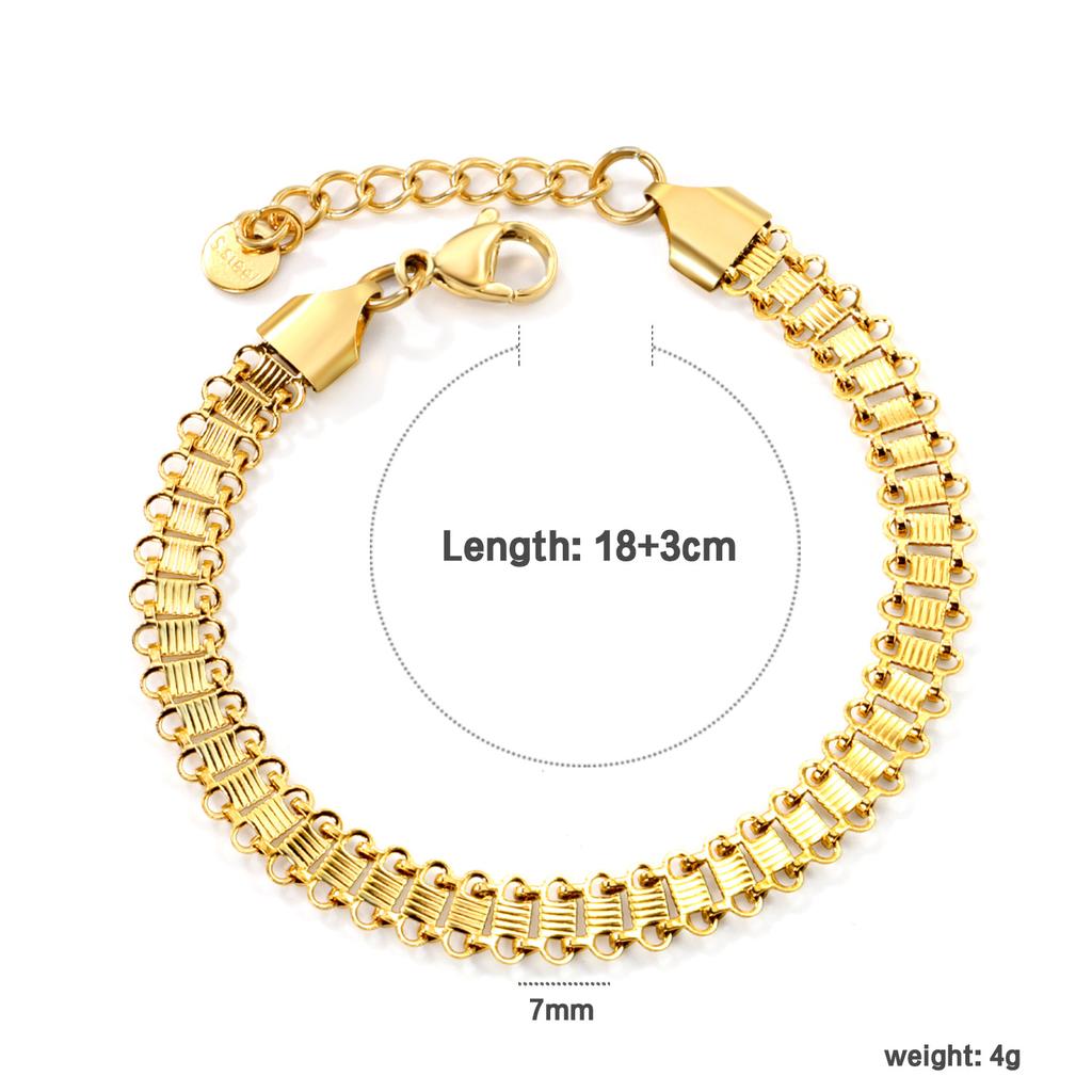 Rose Gold Cherry Bracelet Elegant Hand Jewelry For Women Simple Fashion Delicate Accessory
