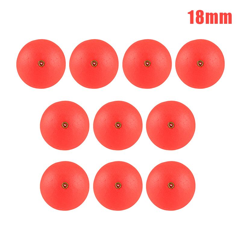 10Pcs Eps Float Ball Foam Ball Eye-Catching Beans Hard Fishing Float Buoyancy Ball Outdoor Floating Fishing Tackle 15Mm-36Mm