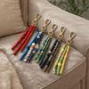 DIY Handmade Bead Keychain Hanging Decoration Car Key Ring Fashion Bag Keychain  Jewelry Gift