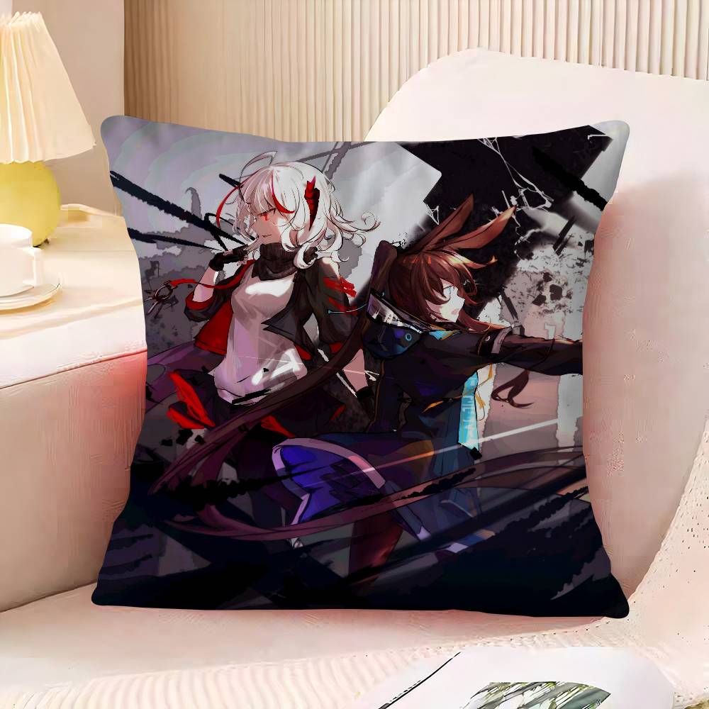 A-Arknights Pillow Case Pillowcase Ultra Soft Skin Friendly Fabric Cloud Like Comfort