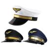 Uniformi Uomo Cappello da Pilota Costume Accessorio Uniforme Cappellino da Pilota Cappellino Aeronautica Festa Cosplay