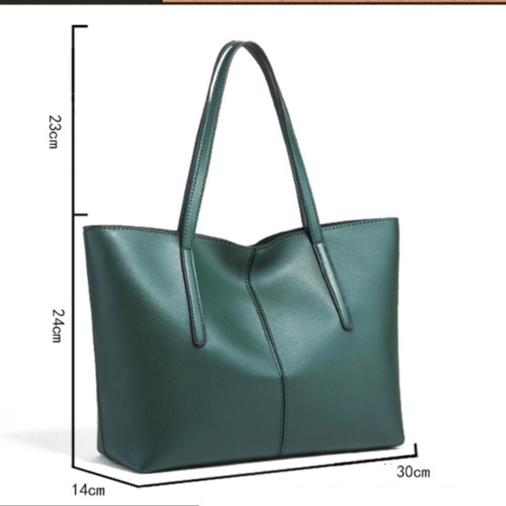 Δερμάτινη γυναικεία τσάντα τσάντα ώμου Ευέλικτη τσάντα μεγάλη τσάντα Γυναικεία μόδα τσάντα ώμου