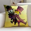 Chaotic SSuperjailS Cushion Cover Breathable and skinfriendly linen pillowcase square removable and washable cushion