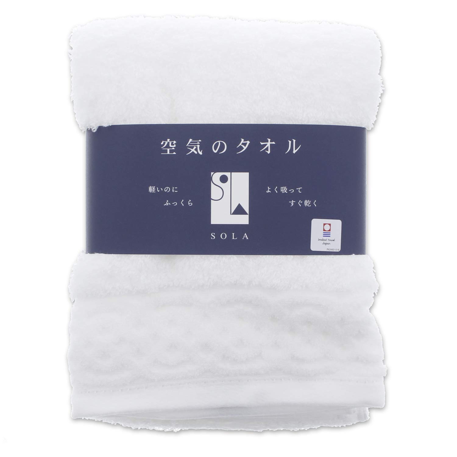

Банное полотенце Top Factory Imabari SOLA белое 60 x 120 см прибл.