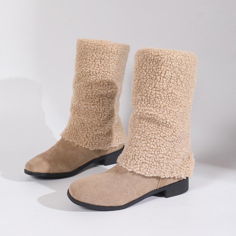 

Fashion Niche Long-thigh Boots 2025 Winter New Pointed-toe Fashion Plus-size Women s Boots 42