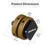 Camera Hot Shoe Mount Adapter to 1/4"-20 Flash 3/8 Cold Shoe for DSLR Mirrorless Camera Cage Rig Smartphone Extension Accessory