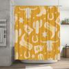 Western Style Shower Curtain With Desert Animal Patterns Must Have For Your Bathroom Decor! (150X240Cm)