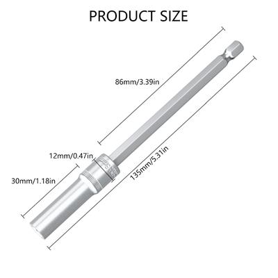 Professional Socket Wrench Hexagonal Handle for Quick Assembly and Disassembly