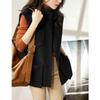 Damen Frühlings- und Herbst-Stehkragen Temperament Pendlerweste Winter einfarbig Elegante Jacke