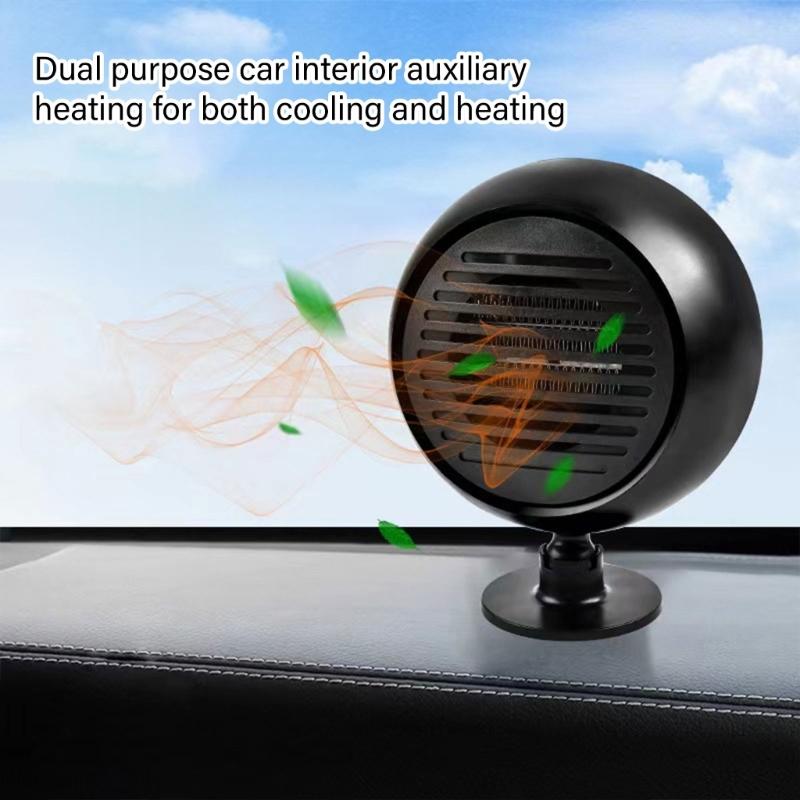 Quick Heat Car Space Fan Heater, 12V Portable Auto Heating Coolers with Overheat Protection for Cozy Driving Experience