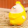 Mini Goose Figurine Tiny Miniature White Goose Small Cute Resin Animal Statue for DIY Crafts Lawn Yard Decor Dollhouse