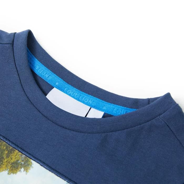 Dark Blue T-shirt for Children 92/104/116/128/140